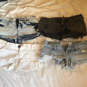 Denim shorts bundle- Please read the description.
